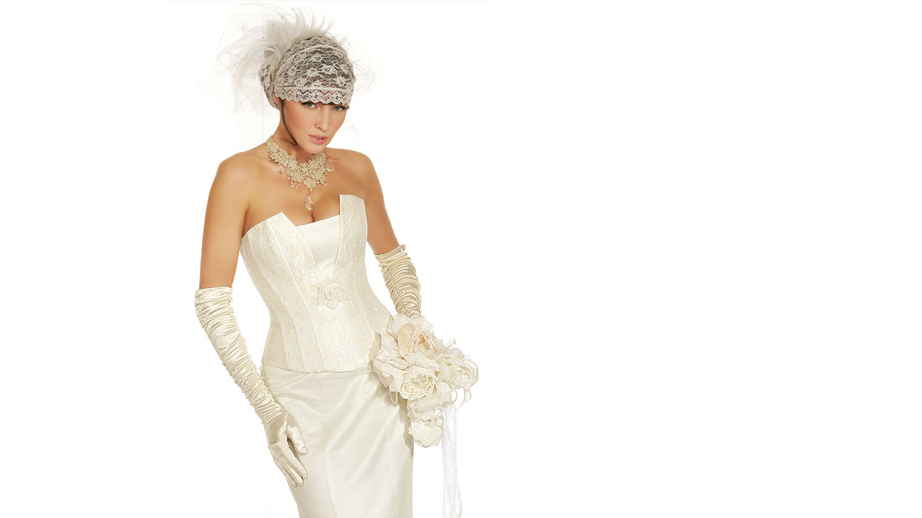 Exklusive und sinnliche Braudkleider Korsetts für Hochzeitsmode